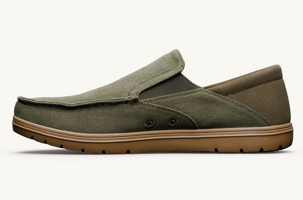 Lems Slip On Sko Drifter Dame Olivengrøn | HJW1681SD