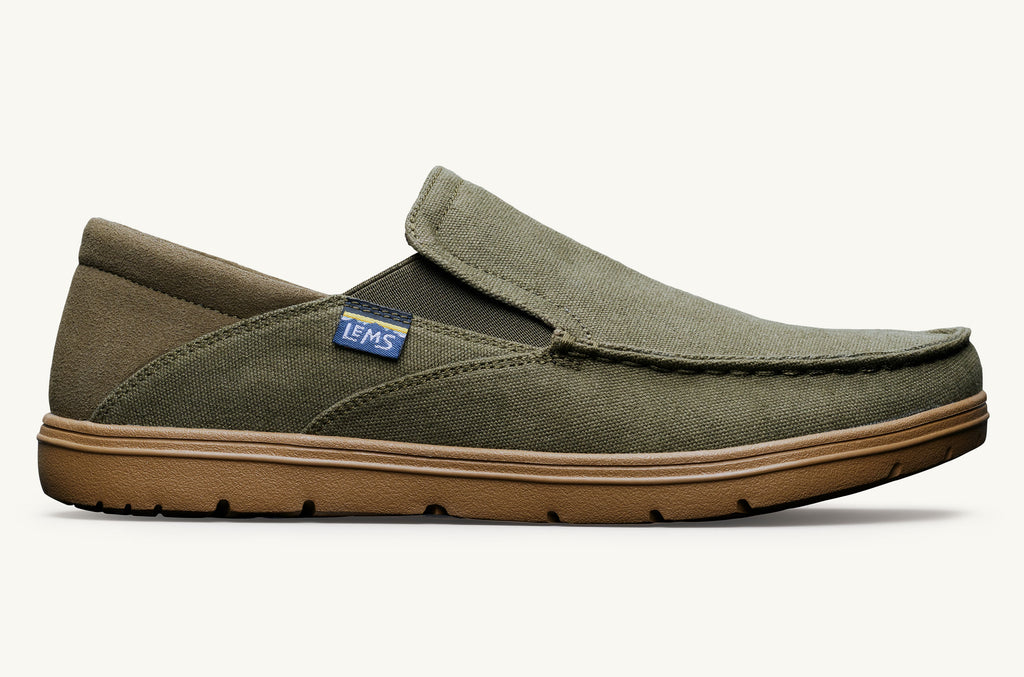 Lems Slip On Sko Drifter Dame Olivengrøn | HJW1681SD