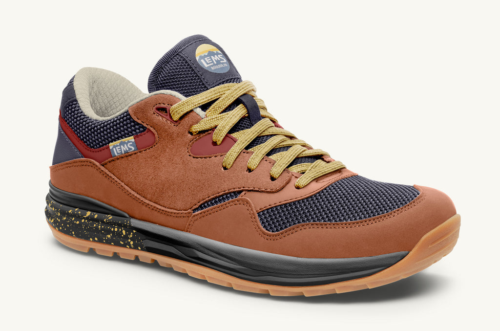 Lems Sneakers Trailhead Dame Brune Blå | JEU6794SO