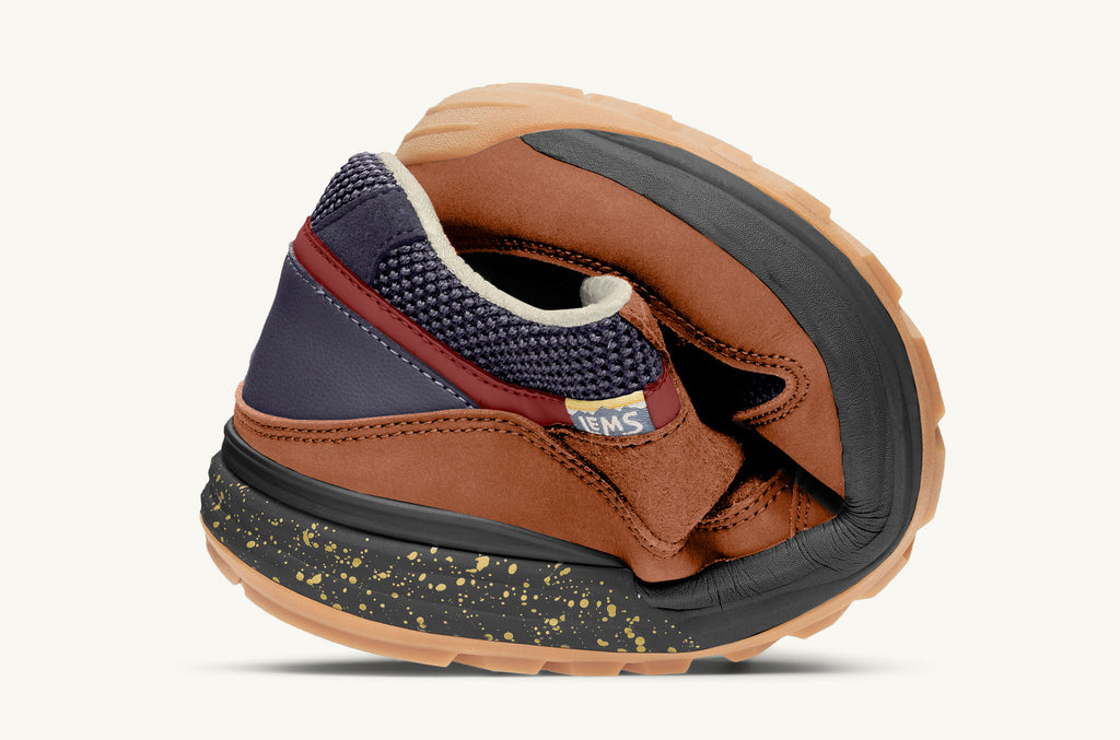 Lems Sneakers Trailhead Dame Brune Blå | JEU6794SO