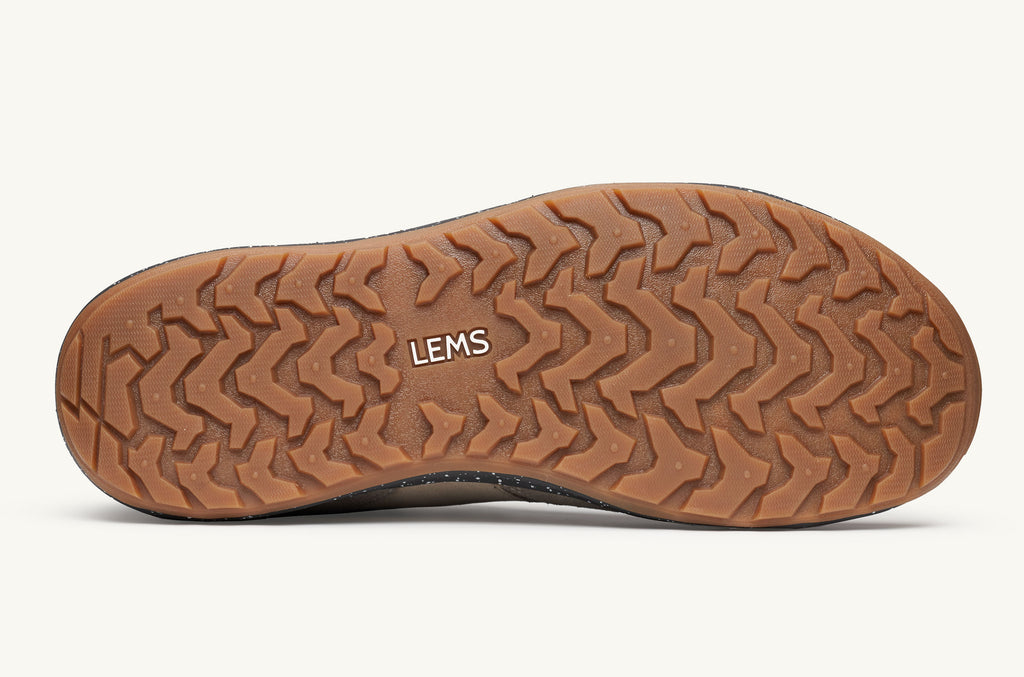 Lems Sneakers Trailhead Herre Beige Grå | TIH411SC